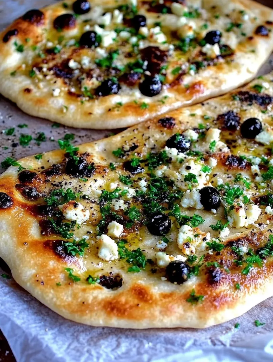 Homemade Mediterranean Flatbread Recipe