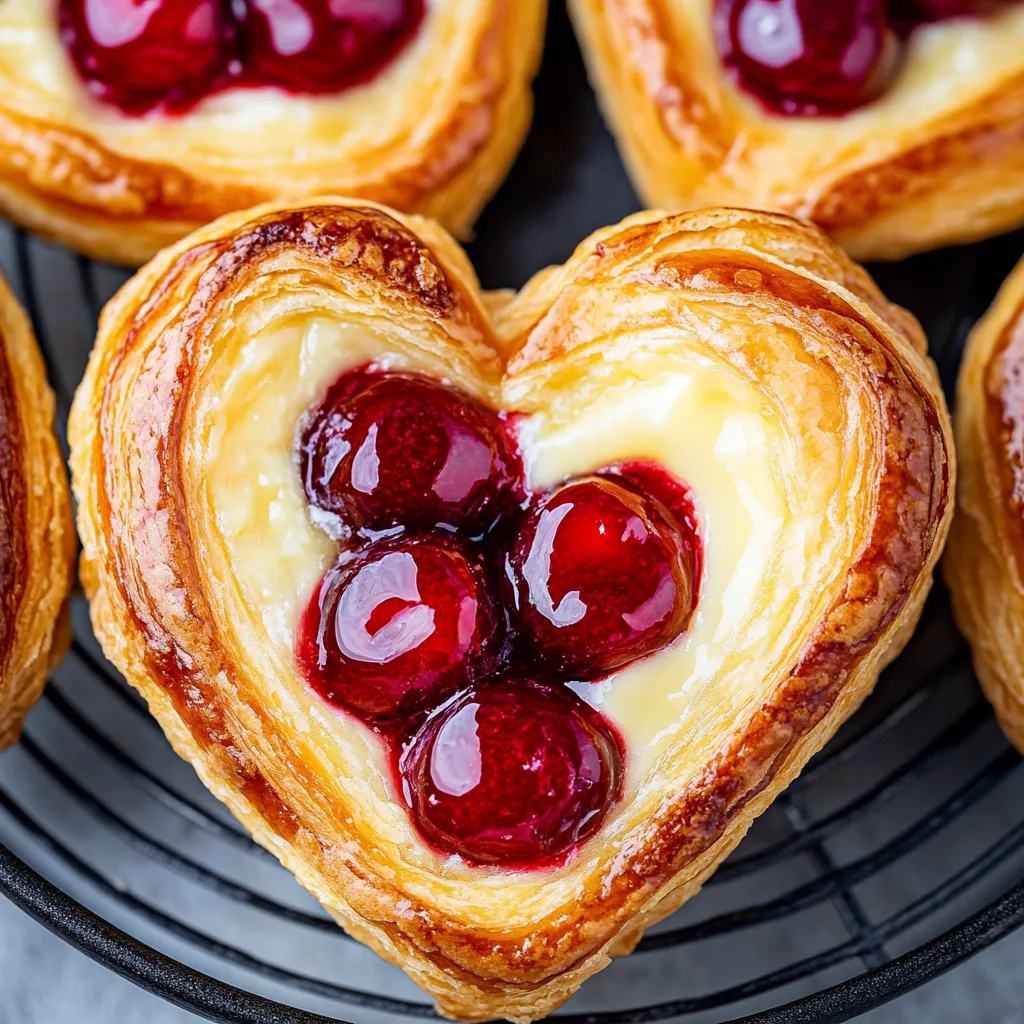 Cherry Cheese Danish