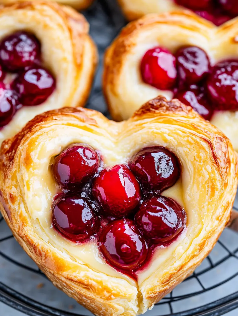 Easy Cherry Cheese Danish