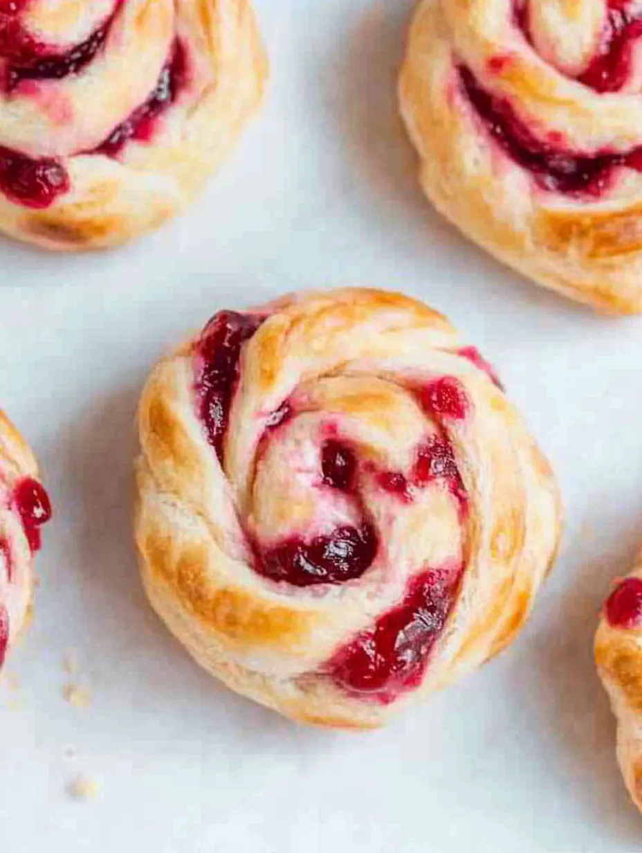 Easy Cranberry Orange Sweet Rolls