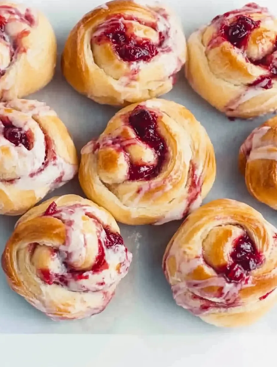 Cranberry Orange Sweet Rolls Homemade