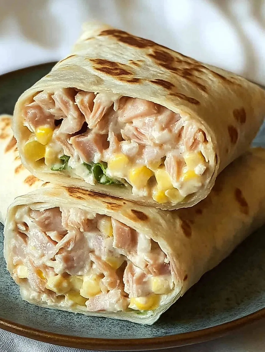 Tuna Melt Wrap Recipe