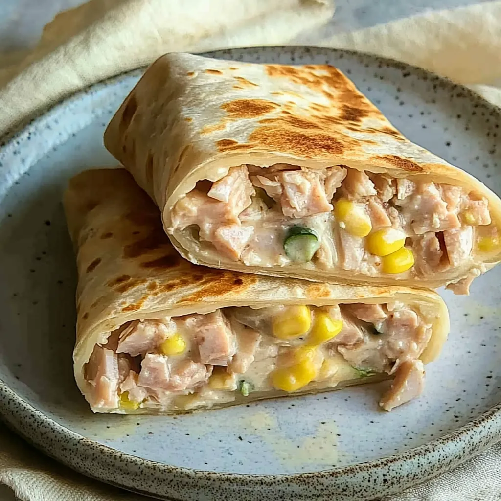 Easy Tuna Melt Wrap Recipe