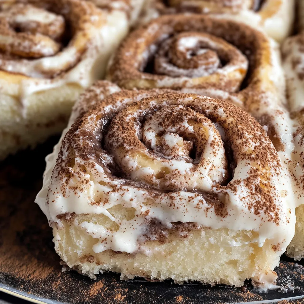 Tiramisu Cinnamon Rolls