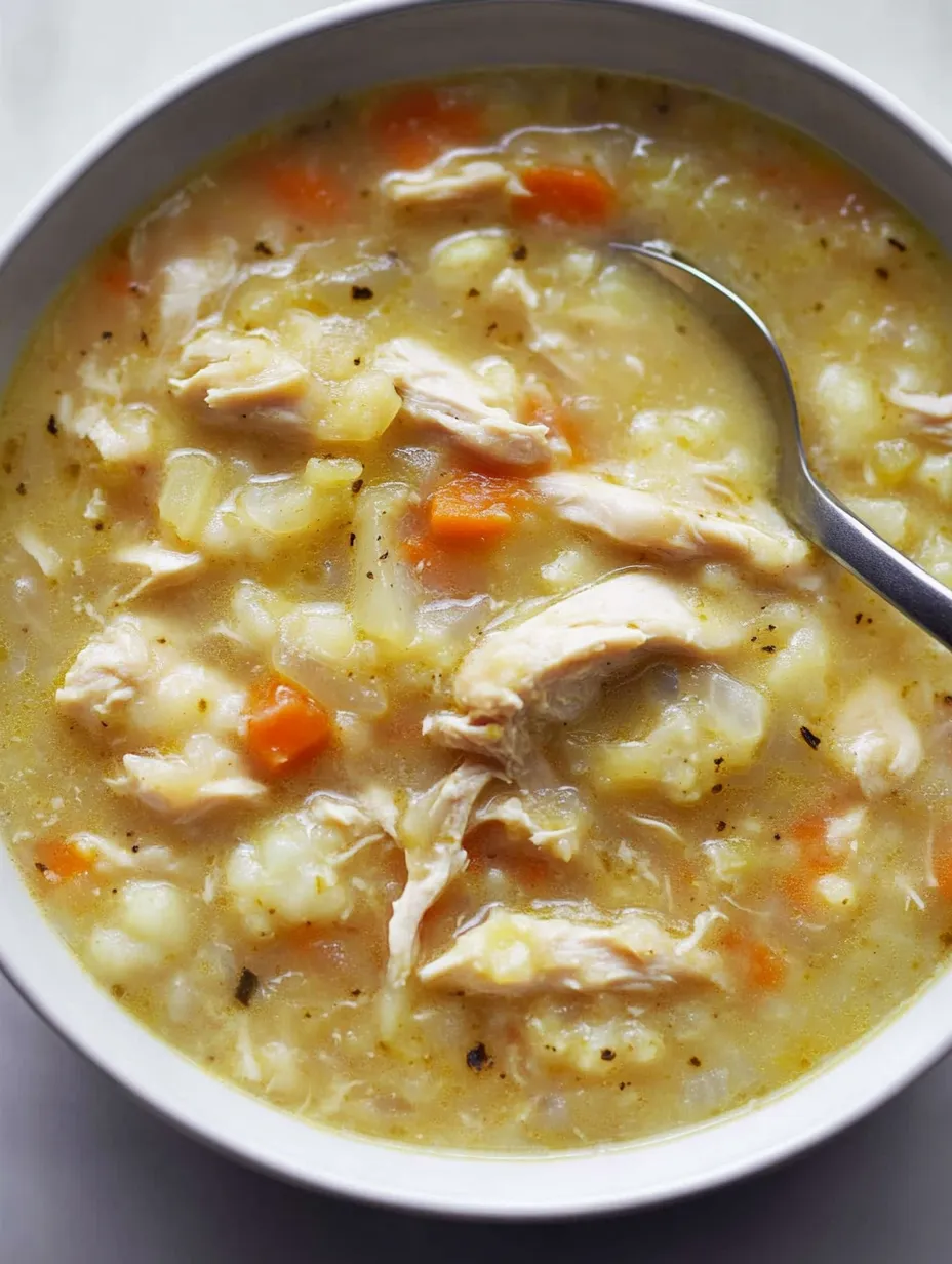 Cauliflower Chicken Soup Recipe