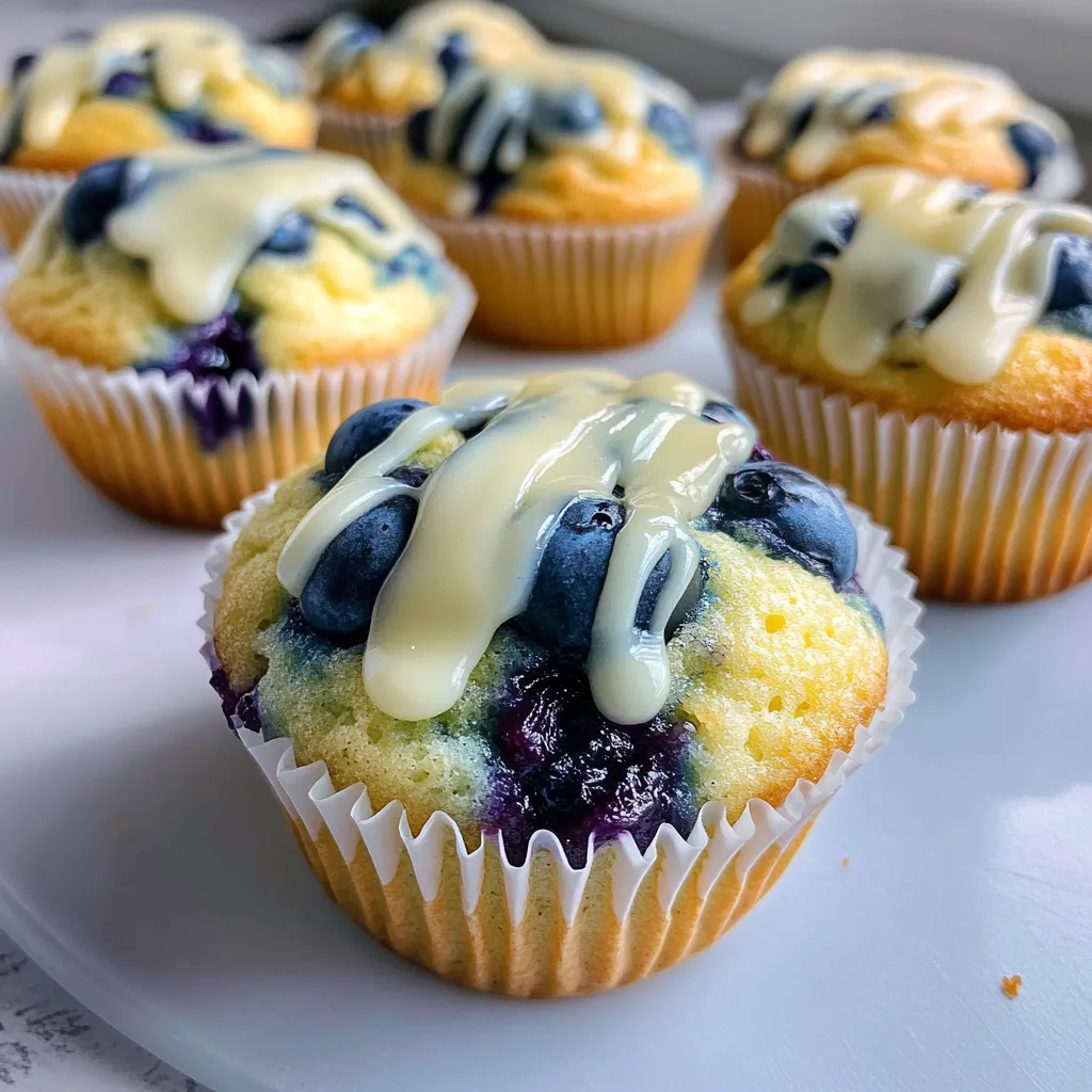 Lemon Blueberry Cupcakes