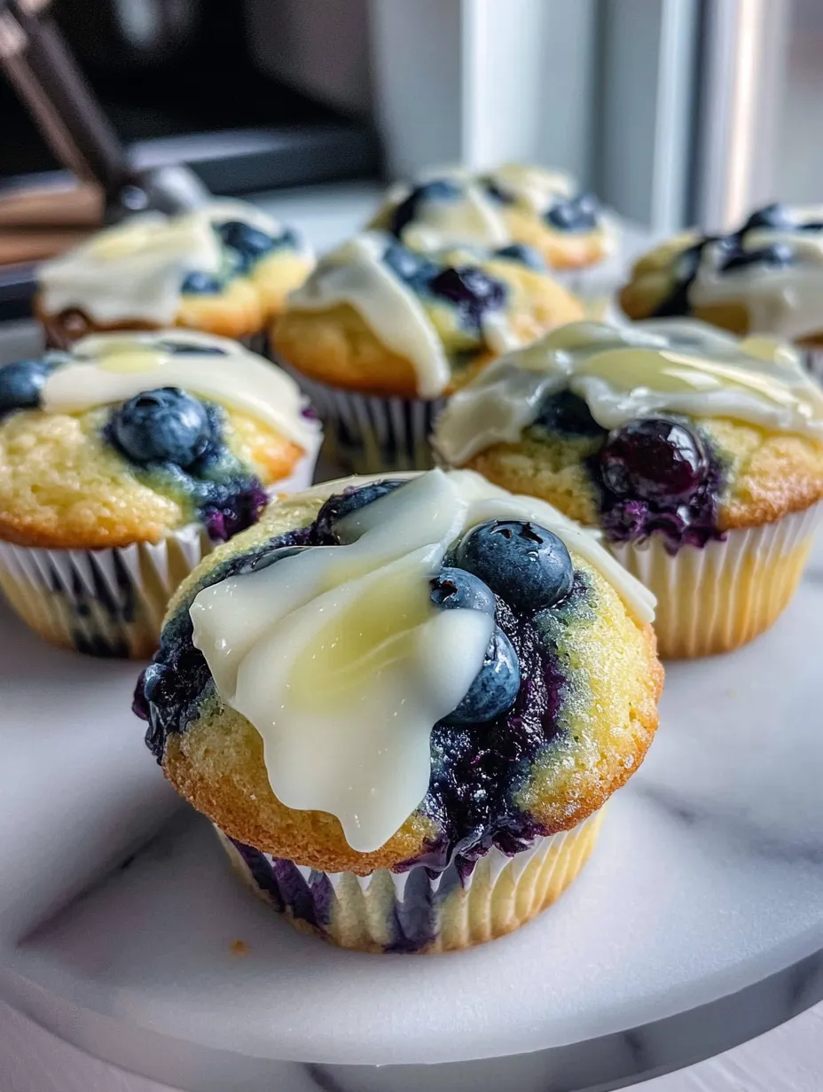 Lemon Blueberry Cupcakes Recipe