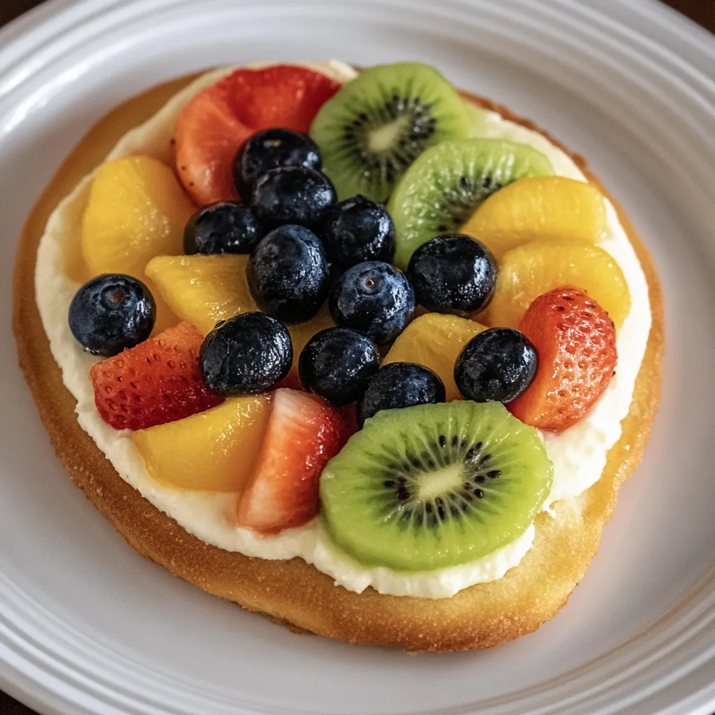 Easter Egg Fruit Pizzas