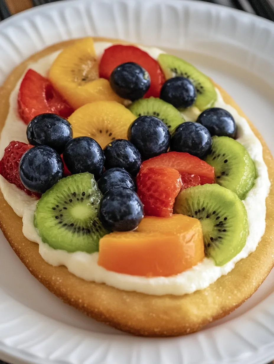 Easter Egg Fruit Pizzas Recipe