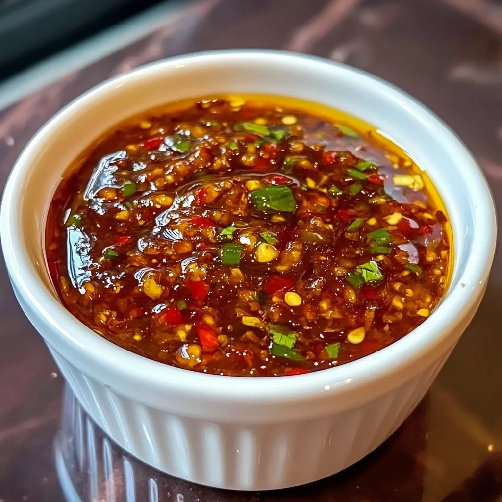 Homemade Chili Garlic Sauce