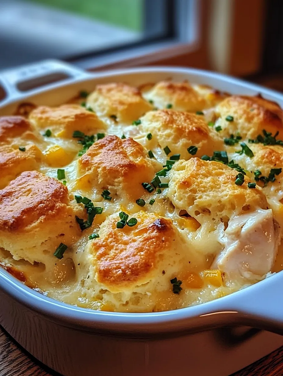 Chicken Biscuit Casserole Recipe