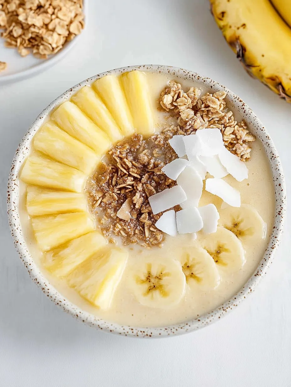 Piña Colada Smoothie Bowl Recipe