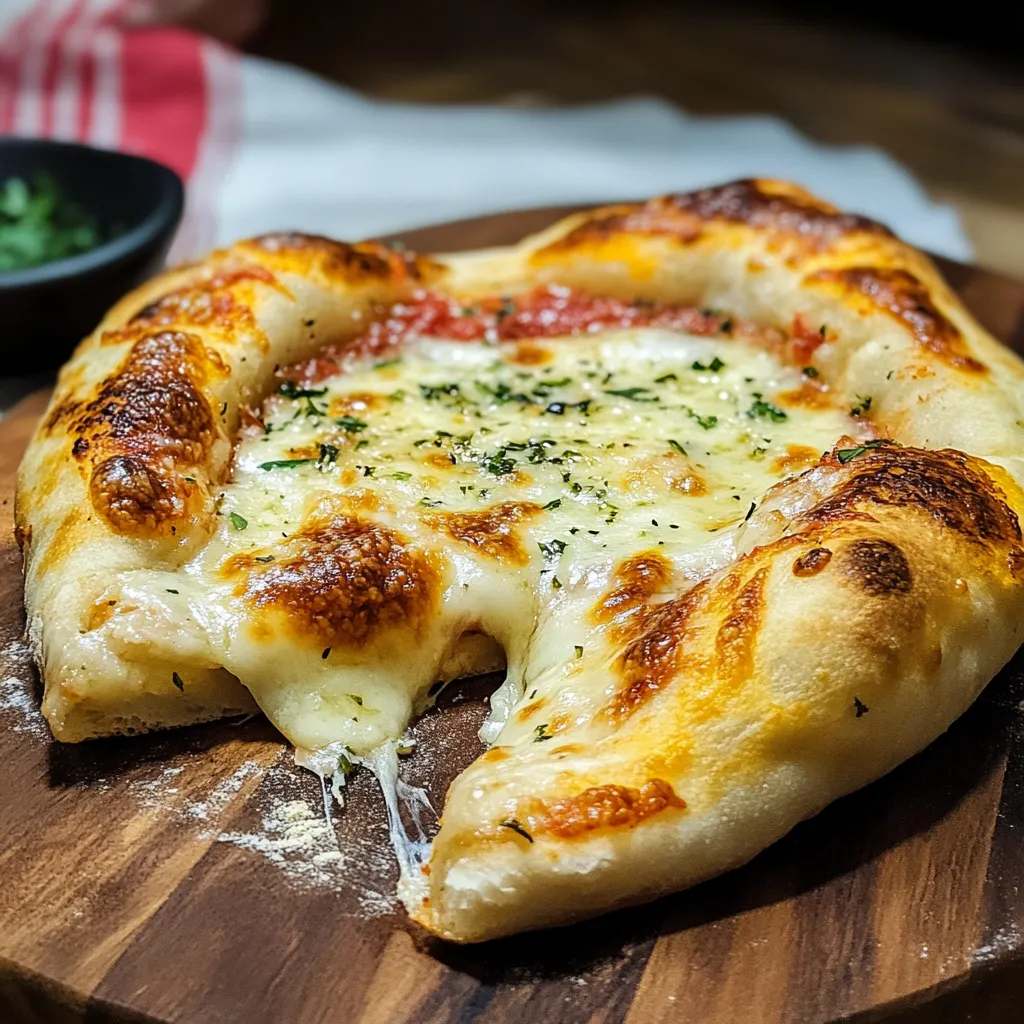 Stuffed Brie Cheese Pizza