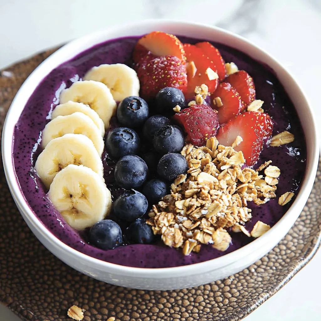 Easy Acai Bowl Recipe