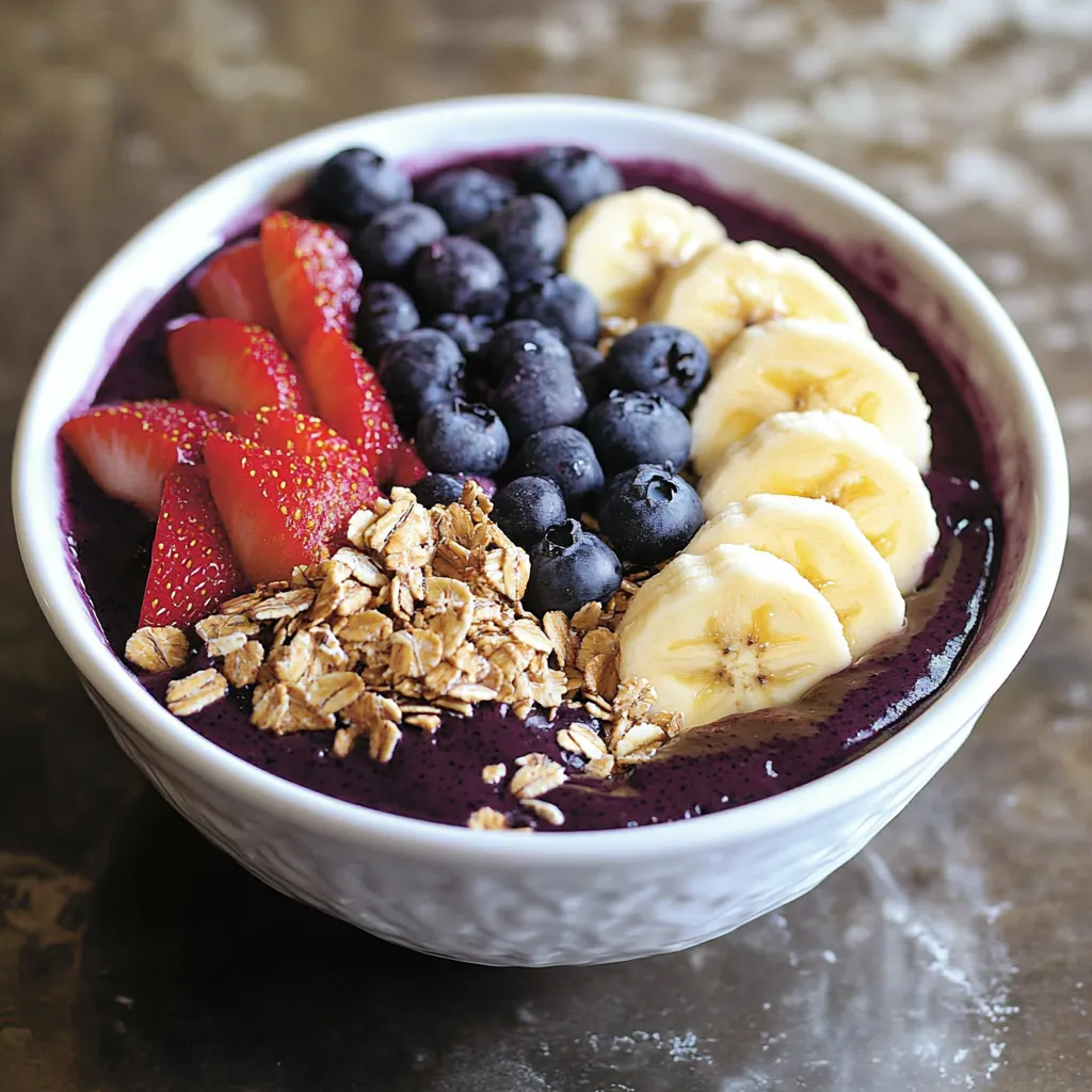 Acai Bowl Homemade