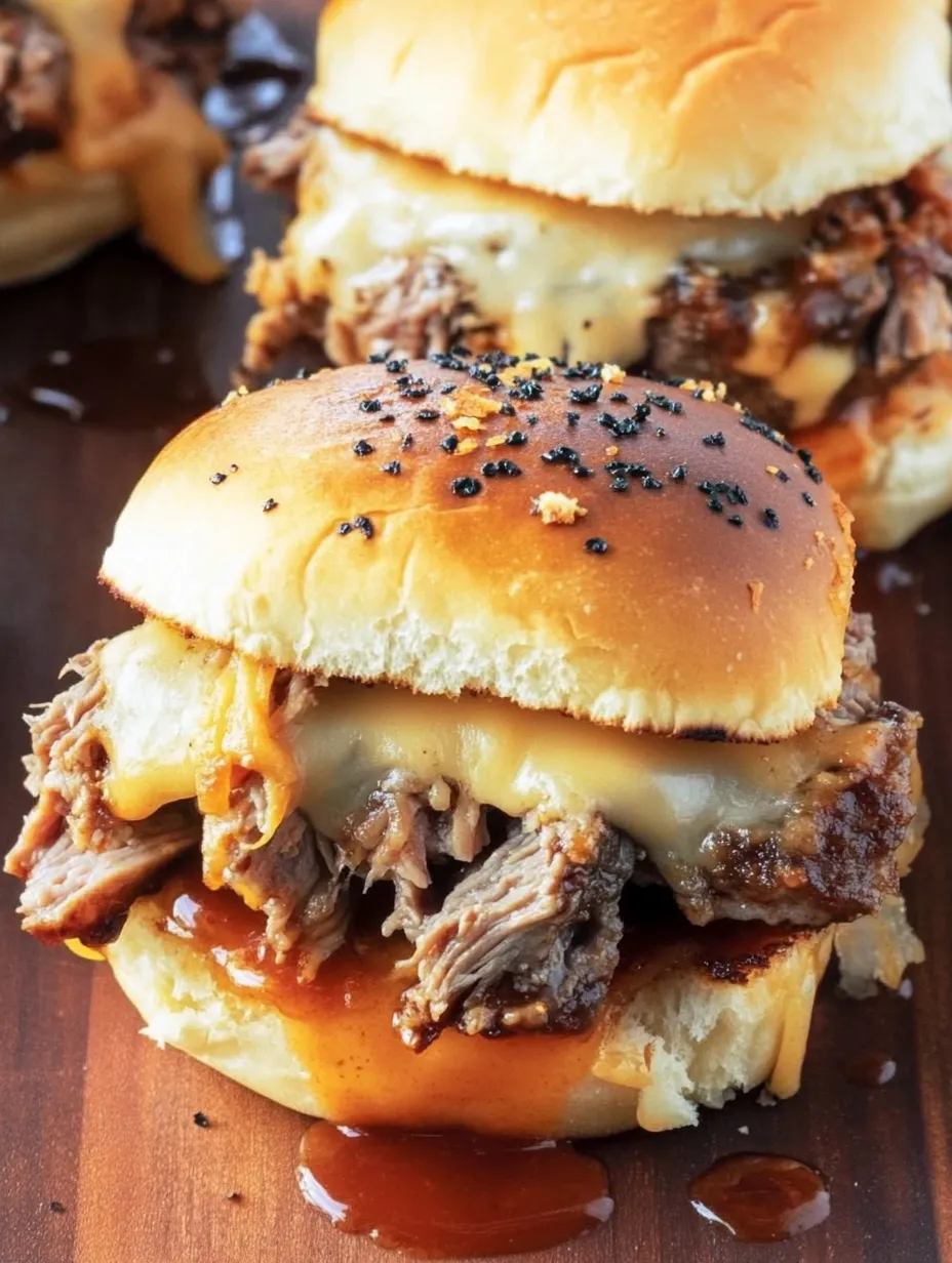 Roast Beef & Cheddar Sliders Recipe