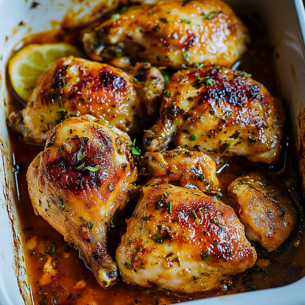 Baked Lemon Butter Chicken