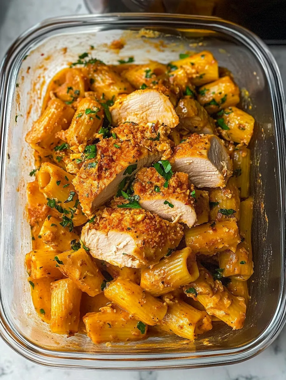 Creamy Tuscan Chicken Pasta Recipe