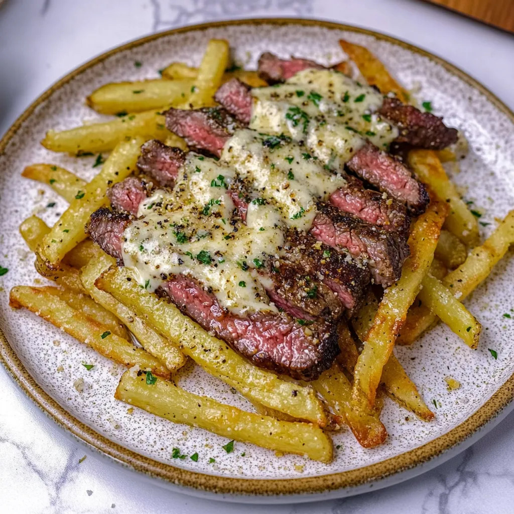 Garlic Parmesan Steak Fries