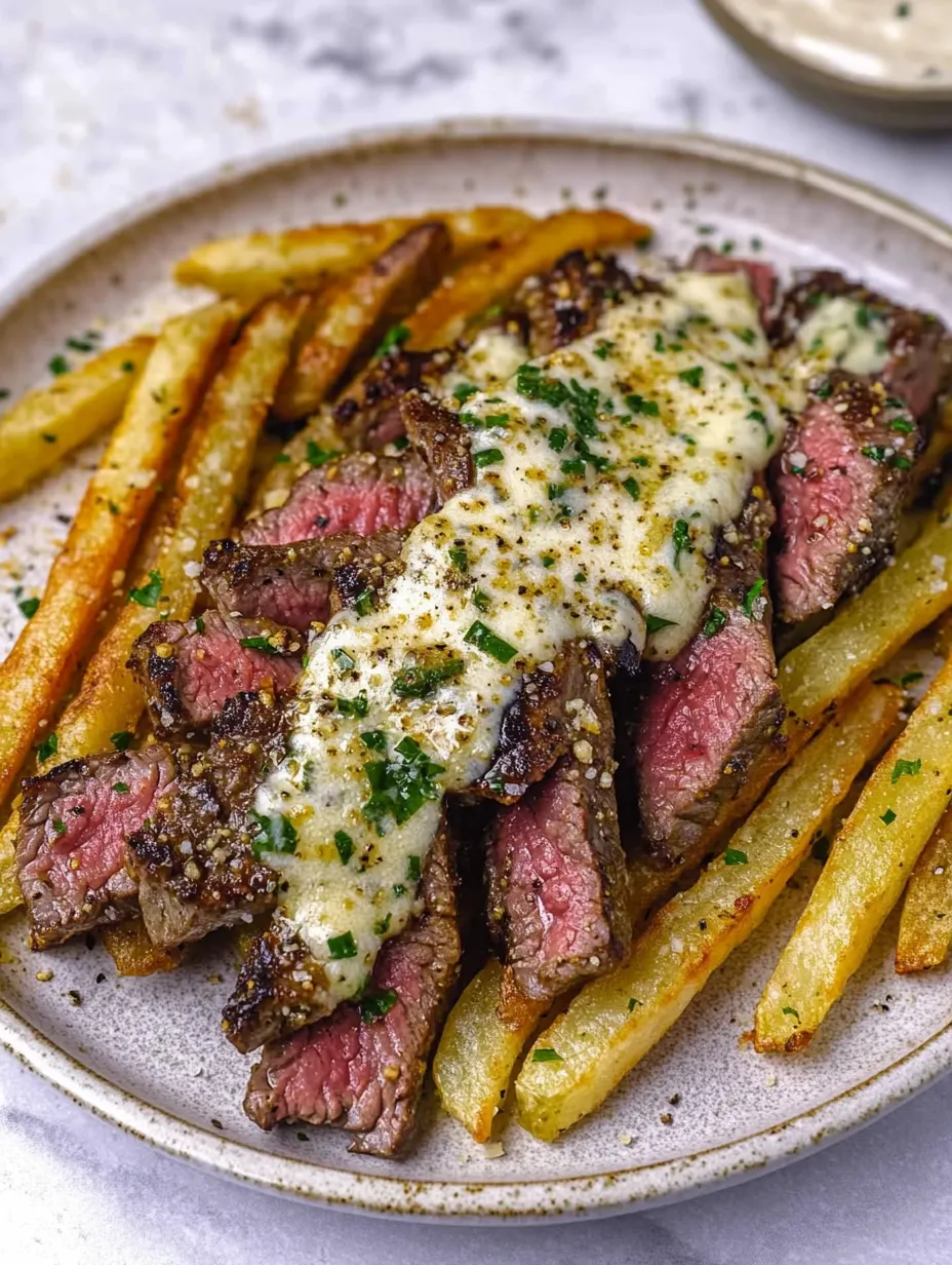 Garlic Parmesan Steak Fries Recipe