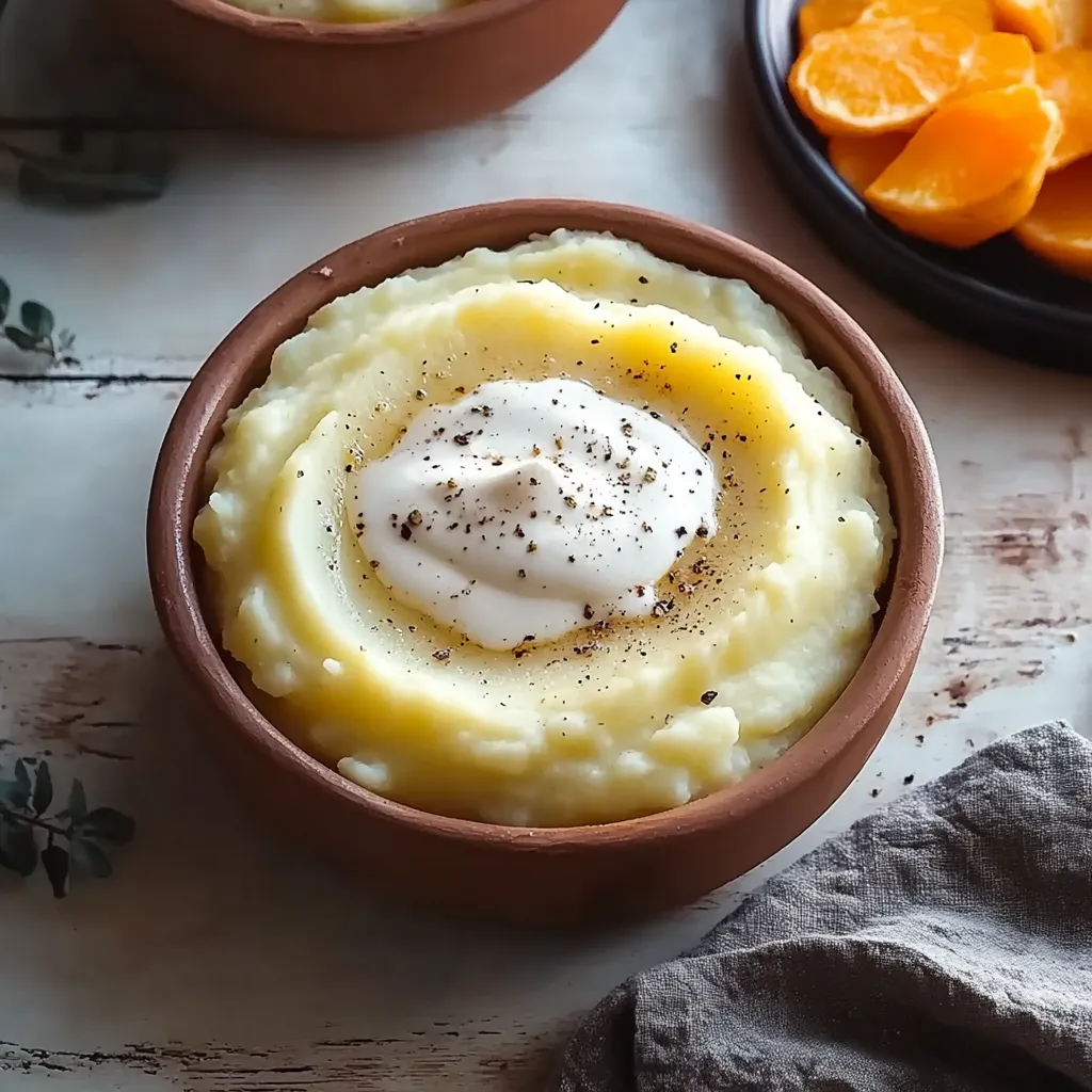 Creamy Mashed Potatoes with Heavy Cream