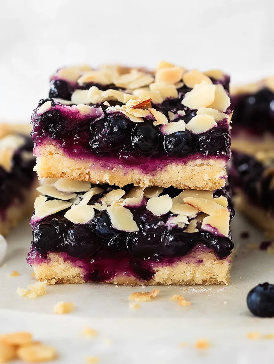 Easy Blueberry pie cookie bars