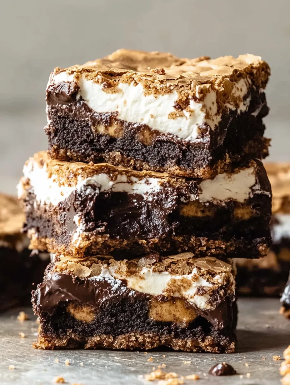 Easy S'mores Brownies Recipe