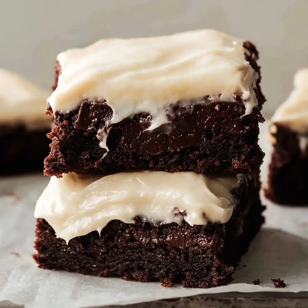 Brownies with Cream Cheese Frosting