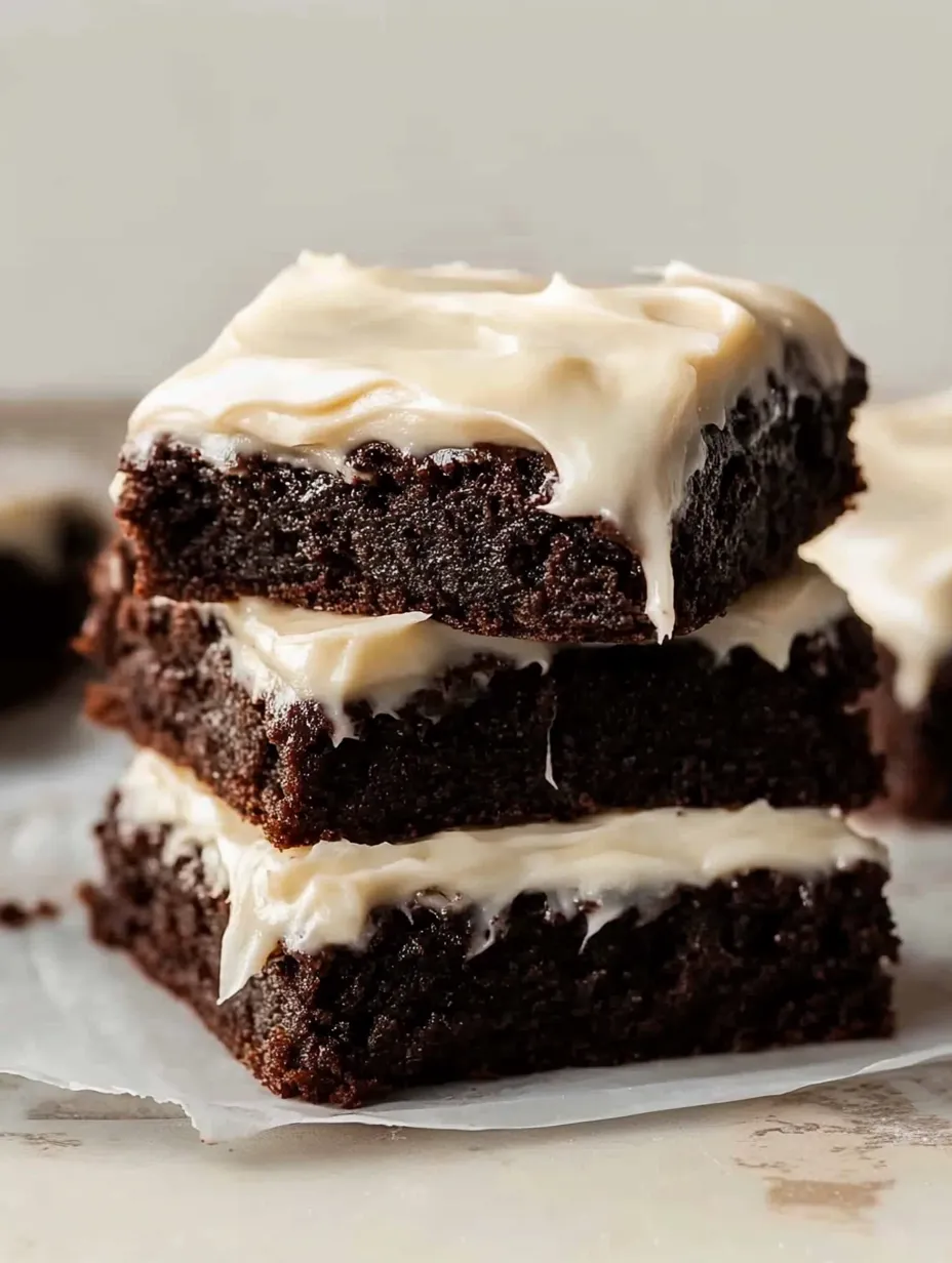 Brownies with Cream Cheese Frosting Recipe