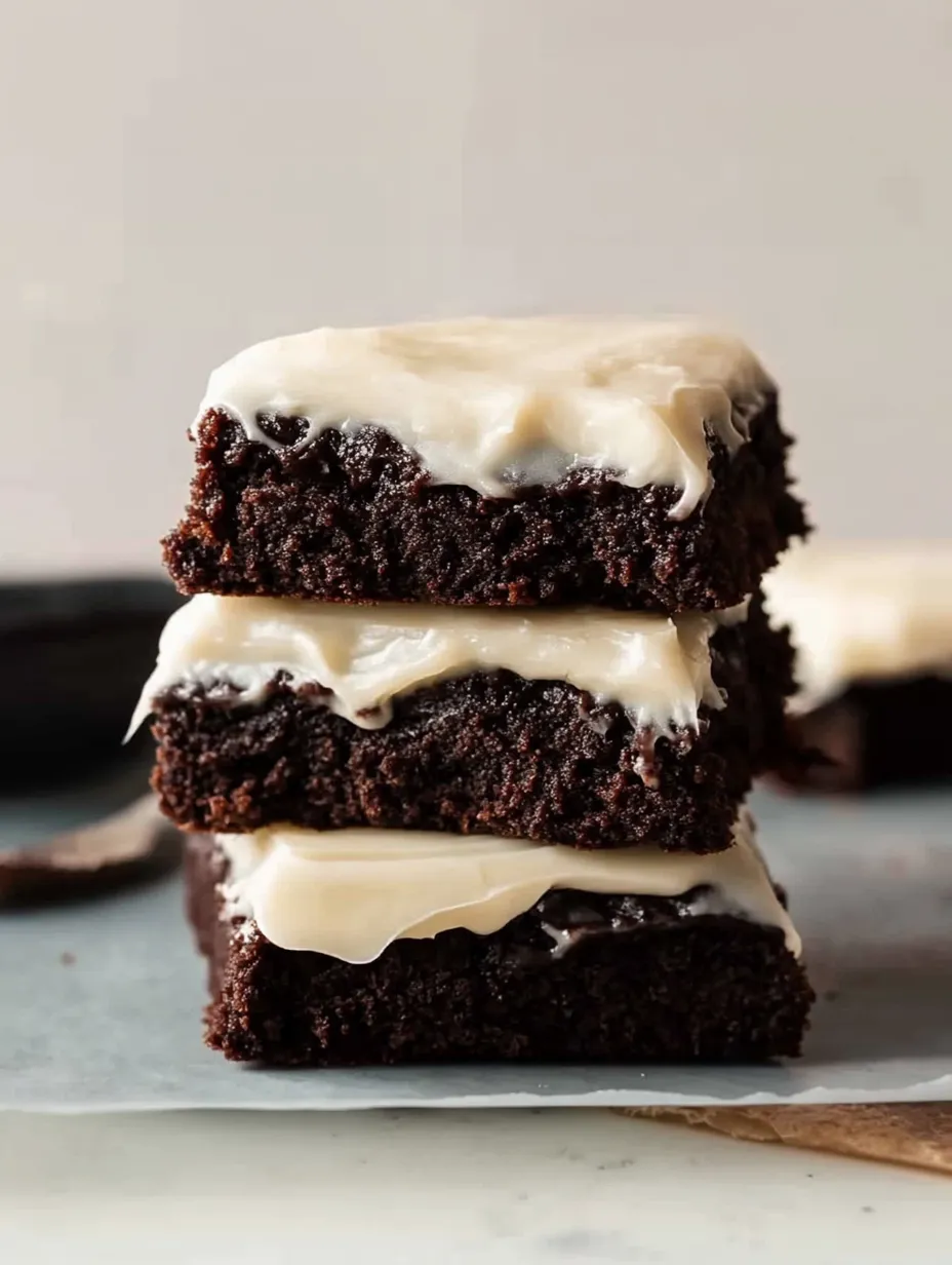 Easy Brownies with Cream Cheese Frosting Recipe