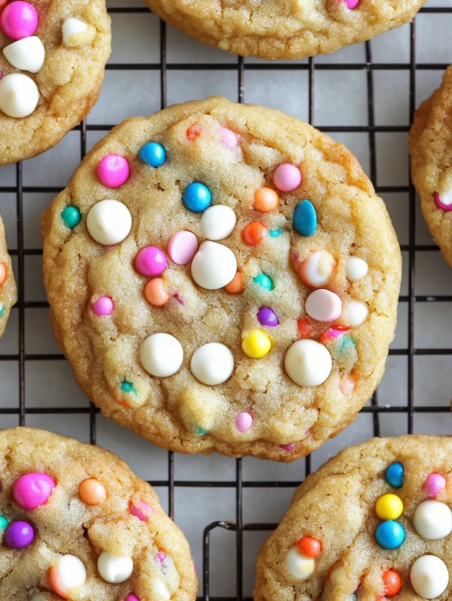 White Chocolate Confetti Cookies Recipe