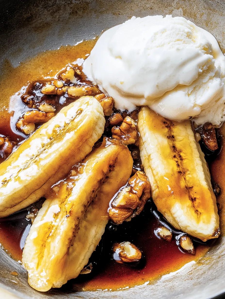 Bananas Foster Homemade