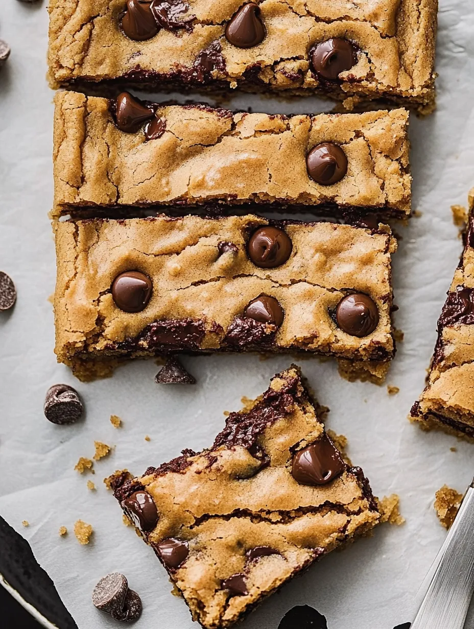 Classic Chocolate Chip Cookie Bars Recipe