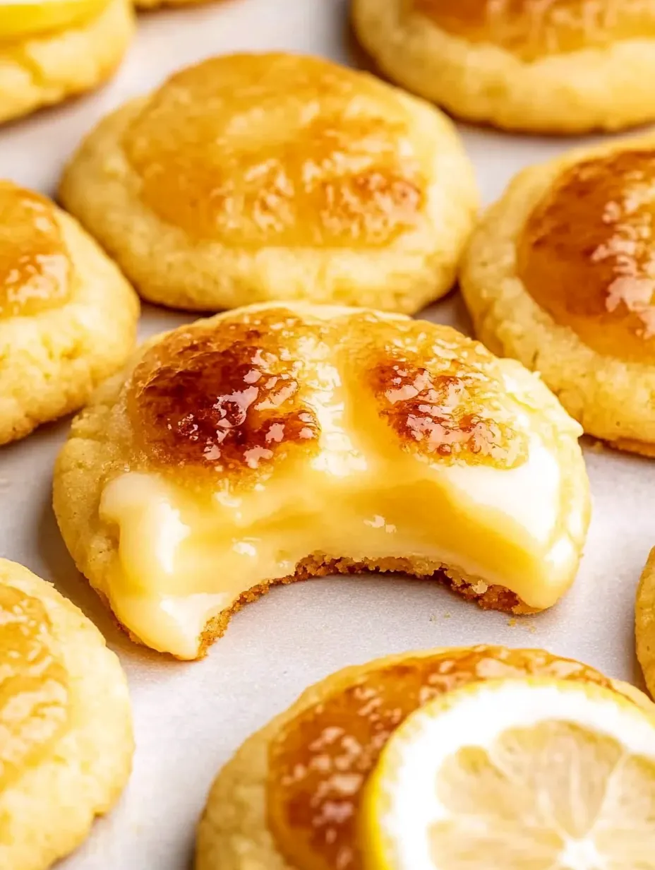 Lemon Crème Brûlée Cookies Recipe