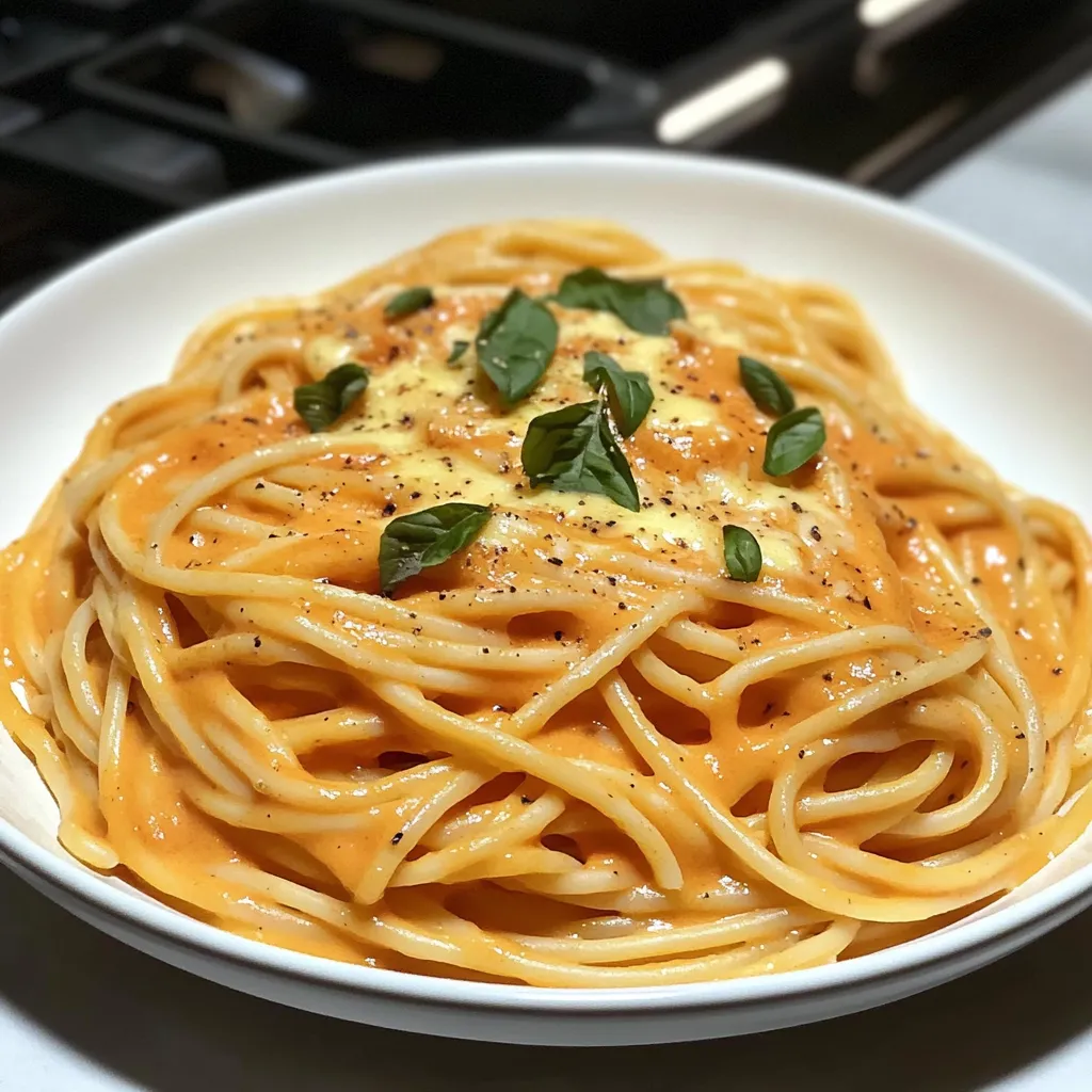 Cheesy Garlic Parmesan Spaghetti