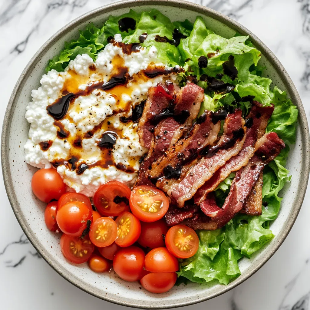 BLT Cottage Cheese Bowl