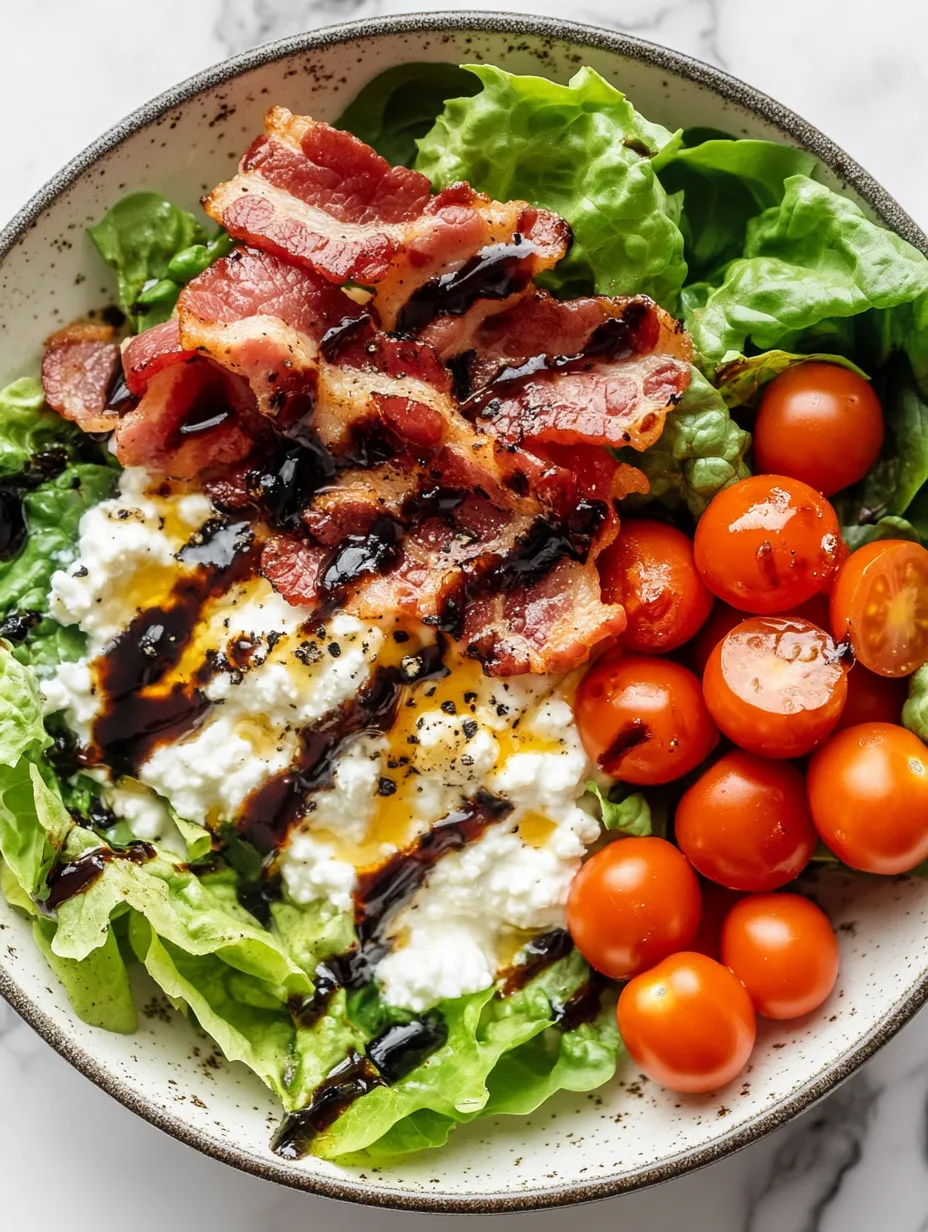 BLT Cottage Cheese Bowl Homemade