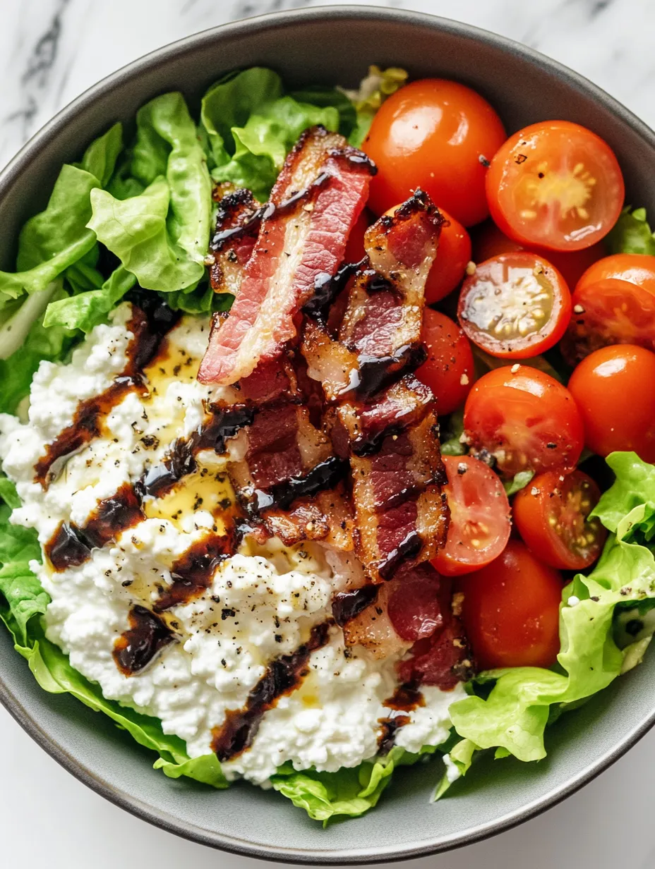 BLT Cottage Cheese Bowl Recipe