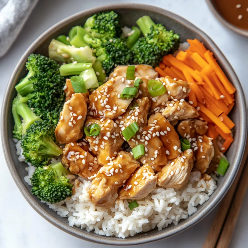 Teriyaki Chicken Rice Bowl