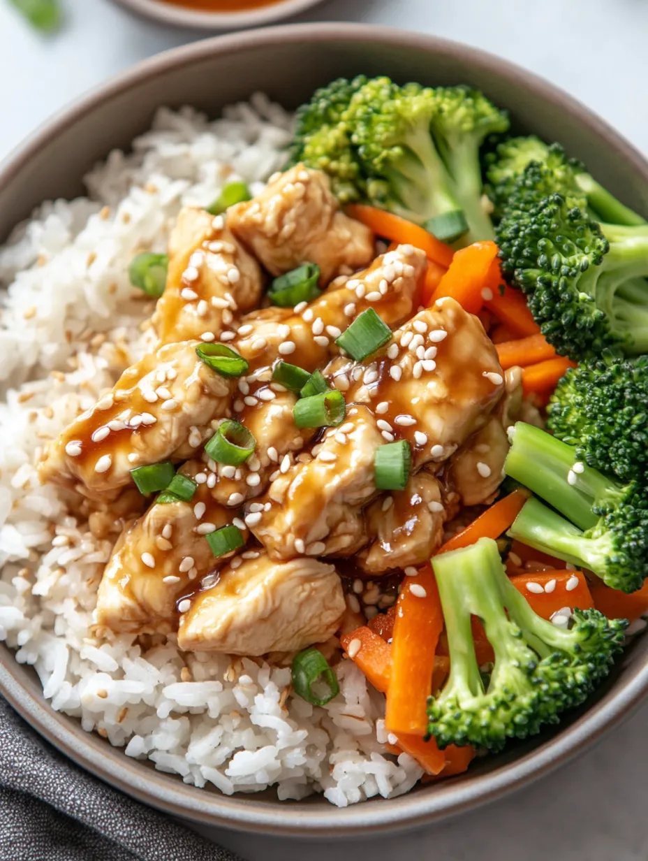 Teriyaki Chicken Rice Bowl Recipe