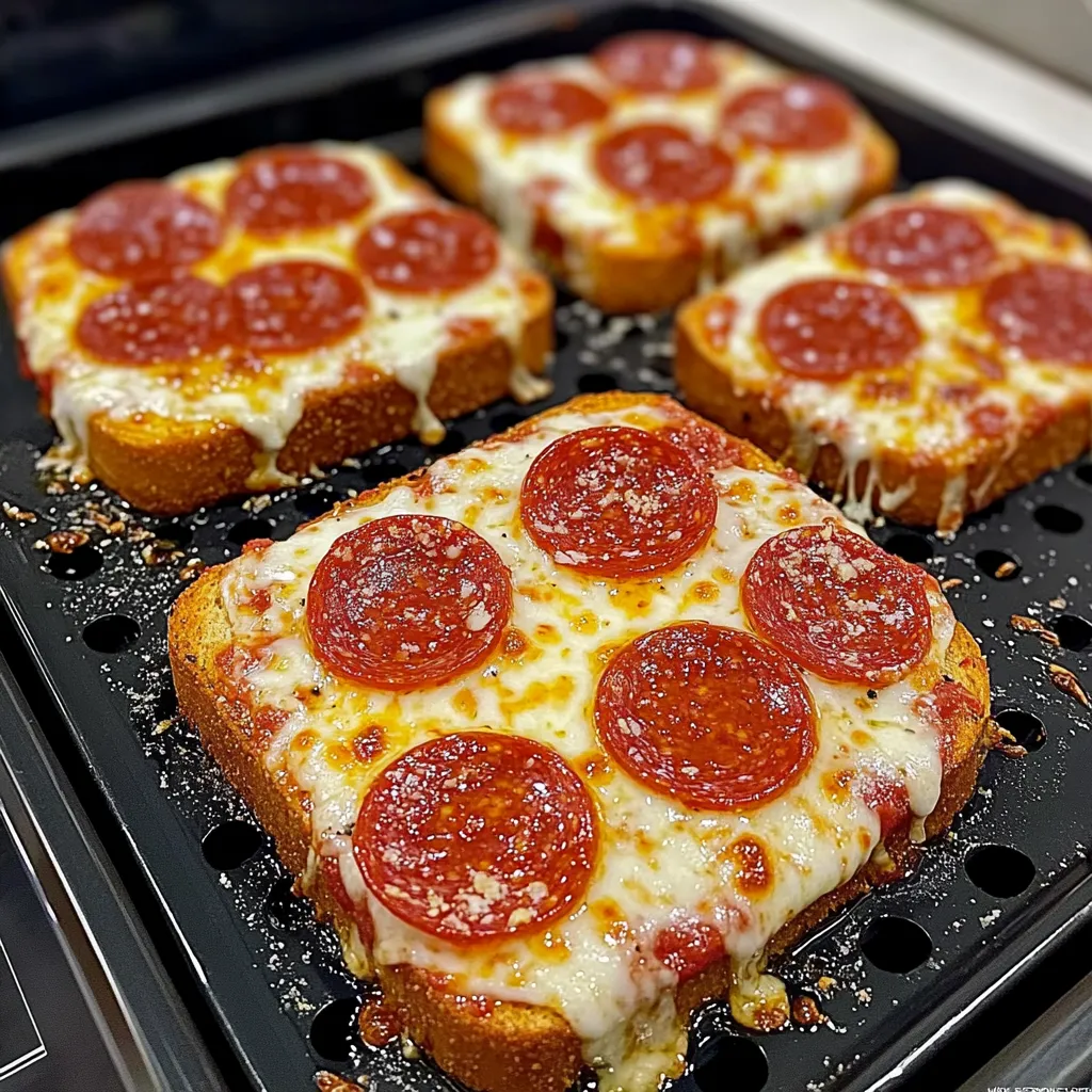 Air Fryer Pizza Toast