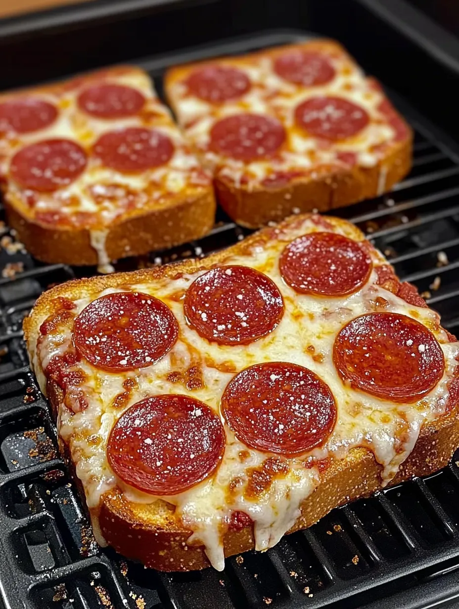 Air Fryer Pizza Toast Recipe