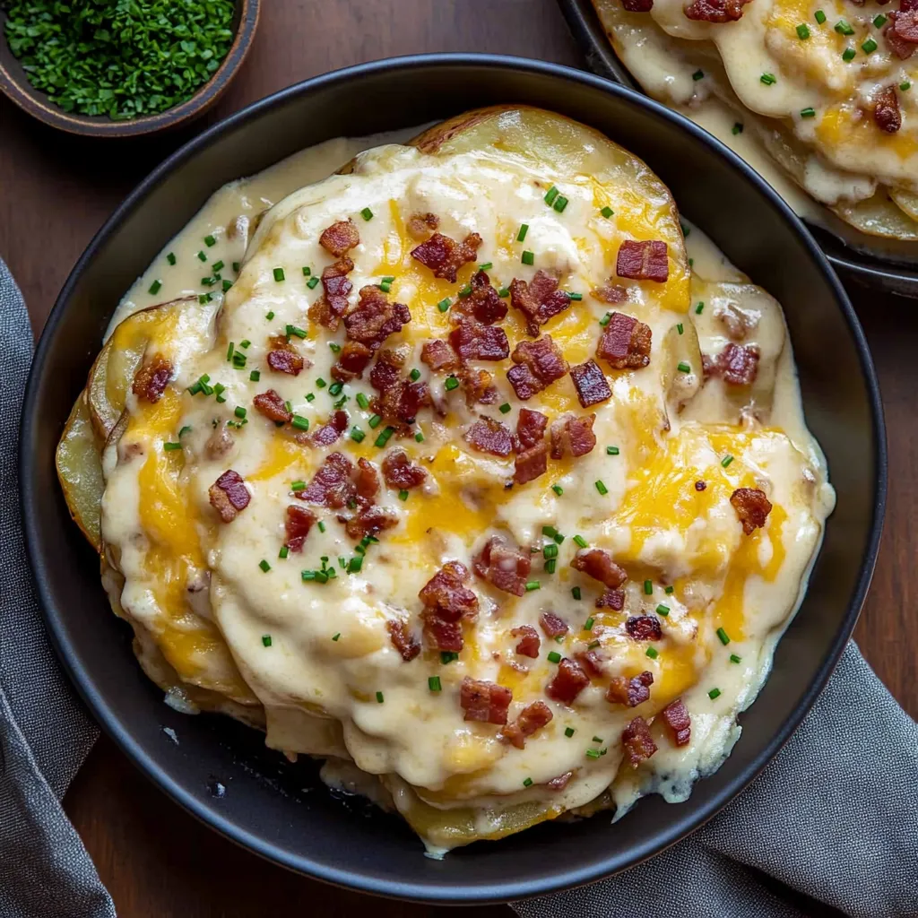 Loaded Scalloped Potatoes