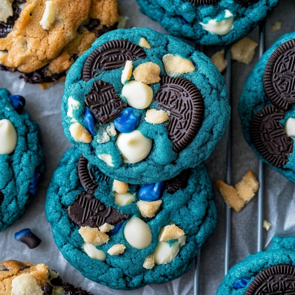 Cookie Monster Cookie Recipe