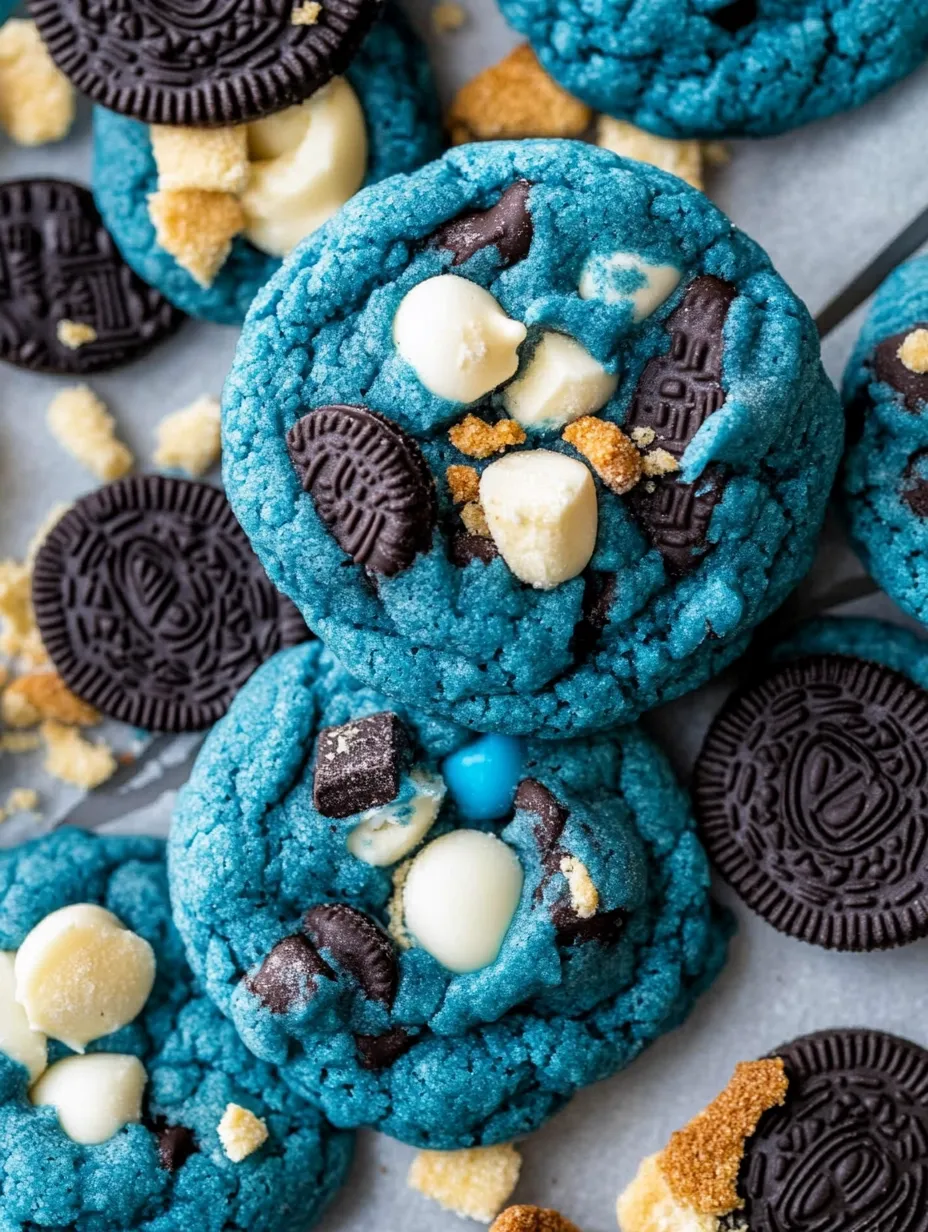 Easy Cookie Monster Cookie Recipe