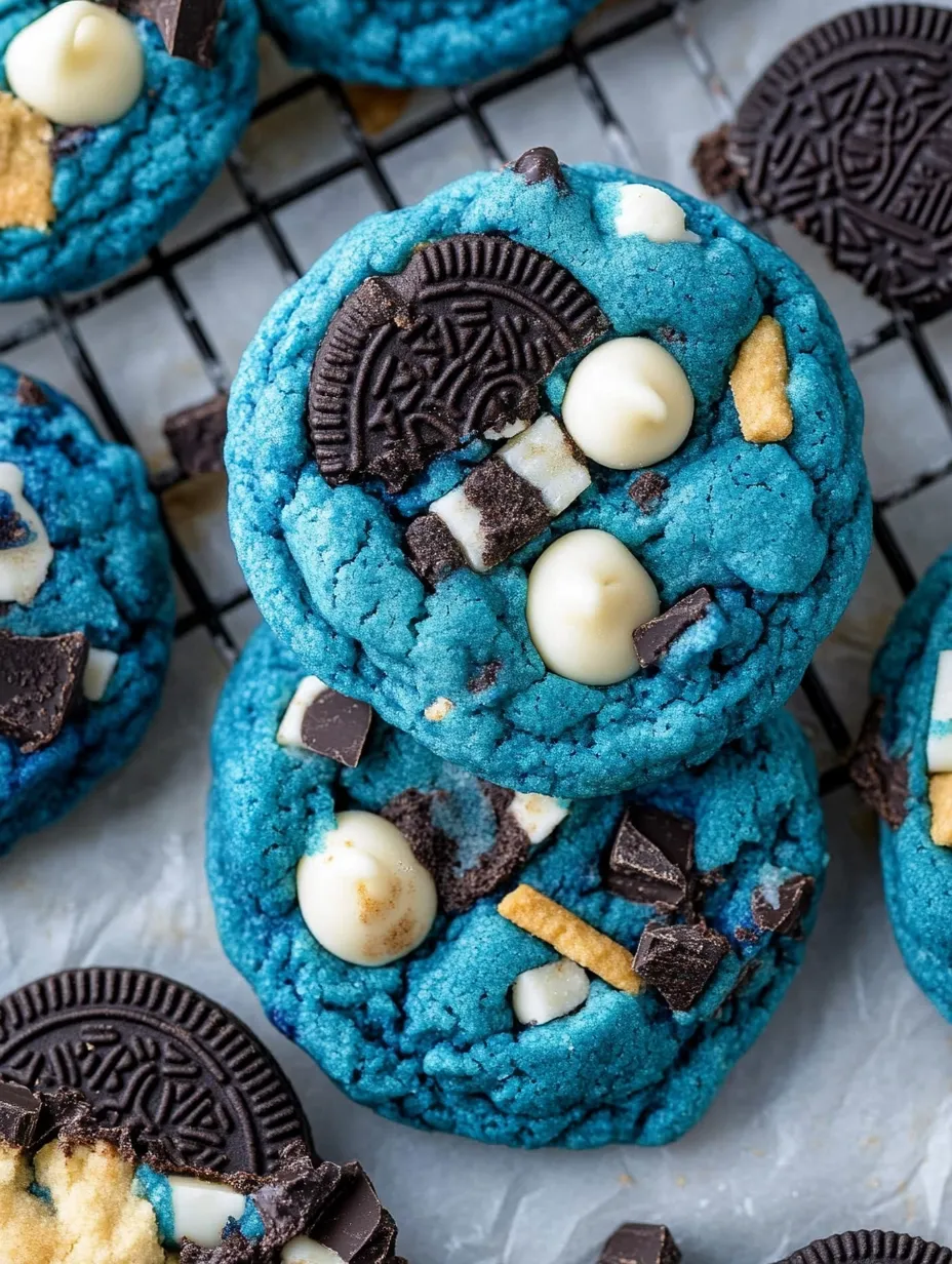 Cookie Monster Cookie Homemade