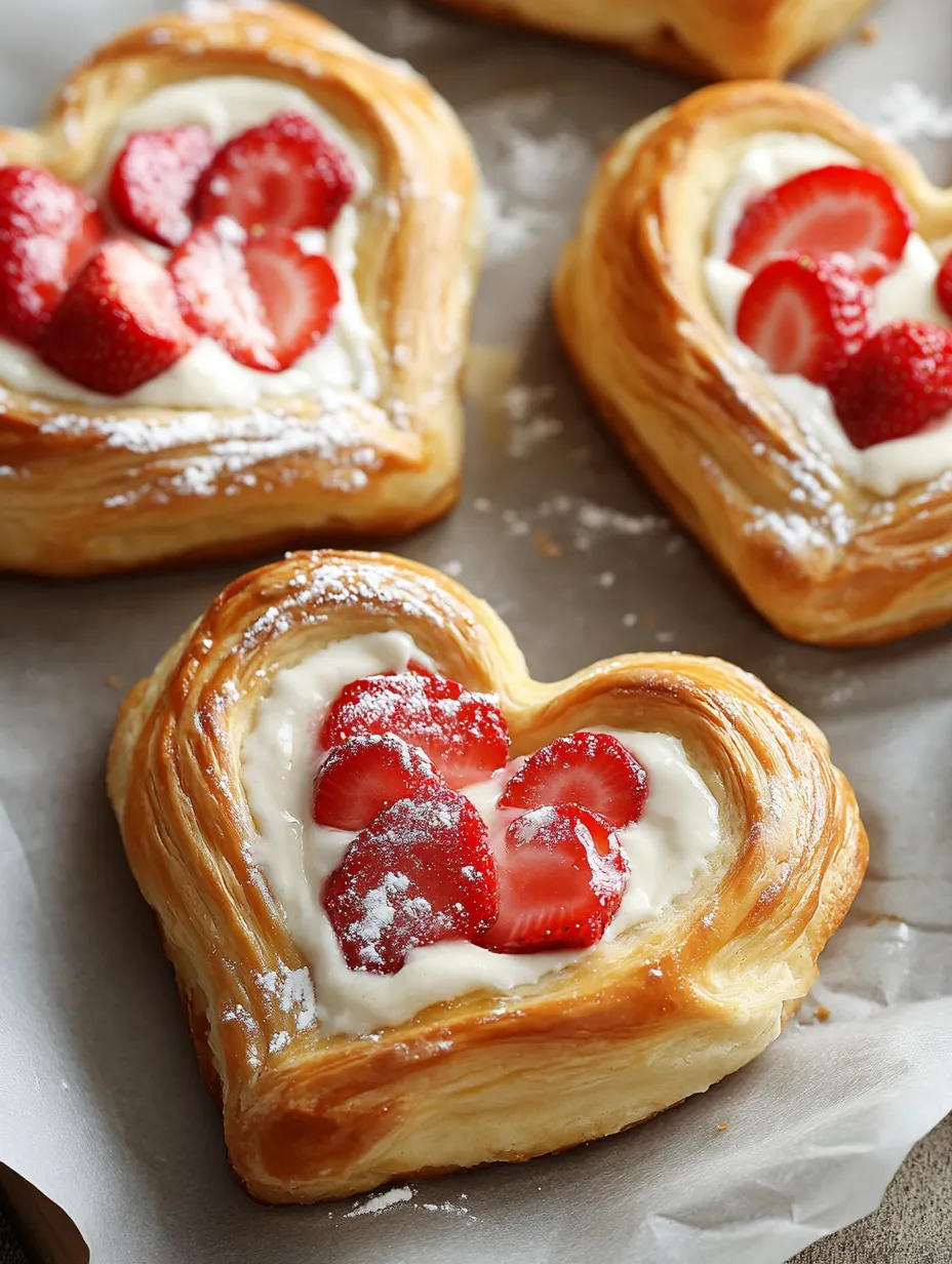 Strawberry Cream Danish Recipe