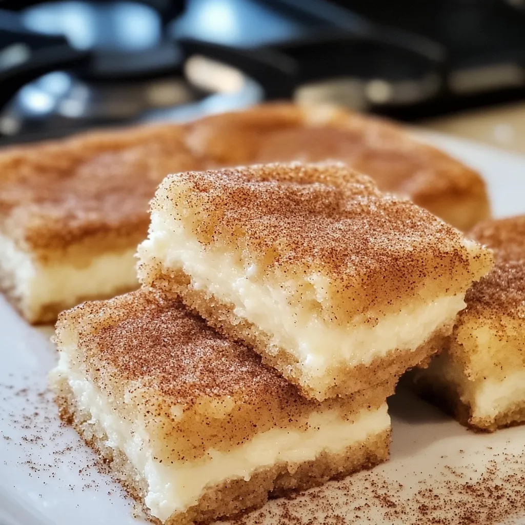 Snickerdoodle Cookie Bars