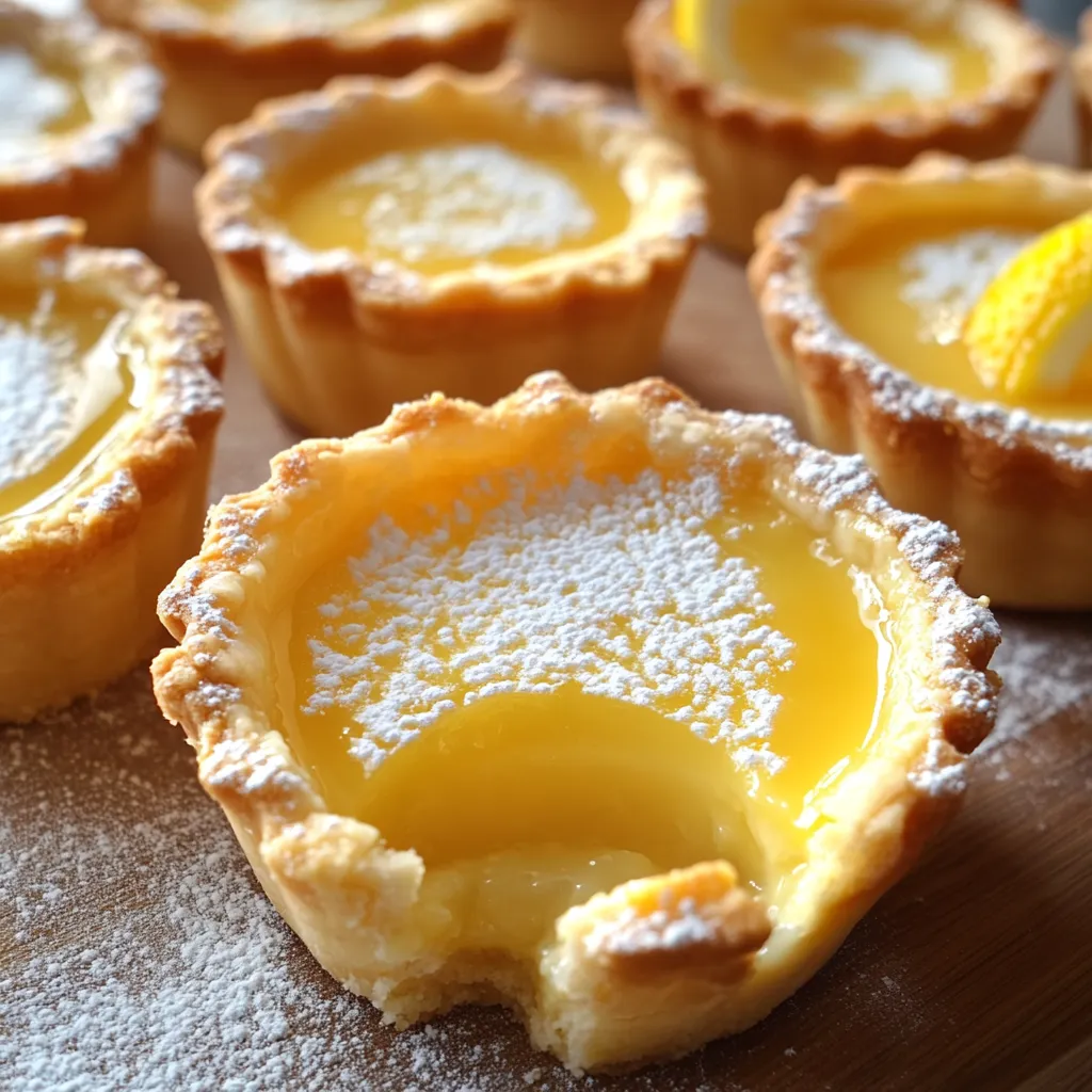 Baby Lemon Impossible Pies