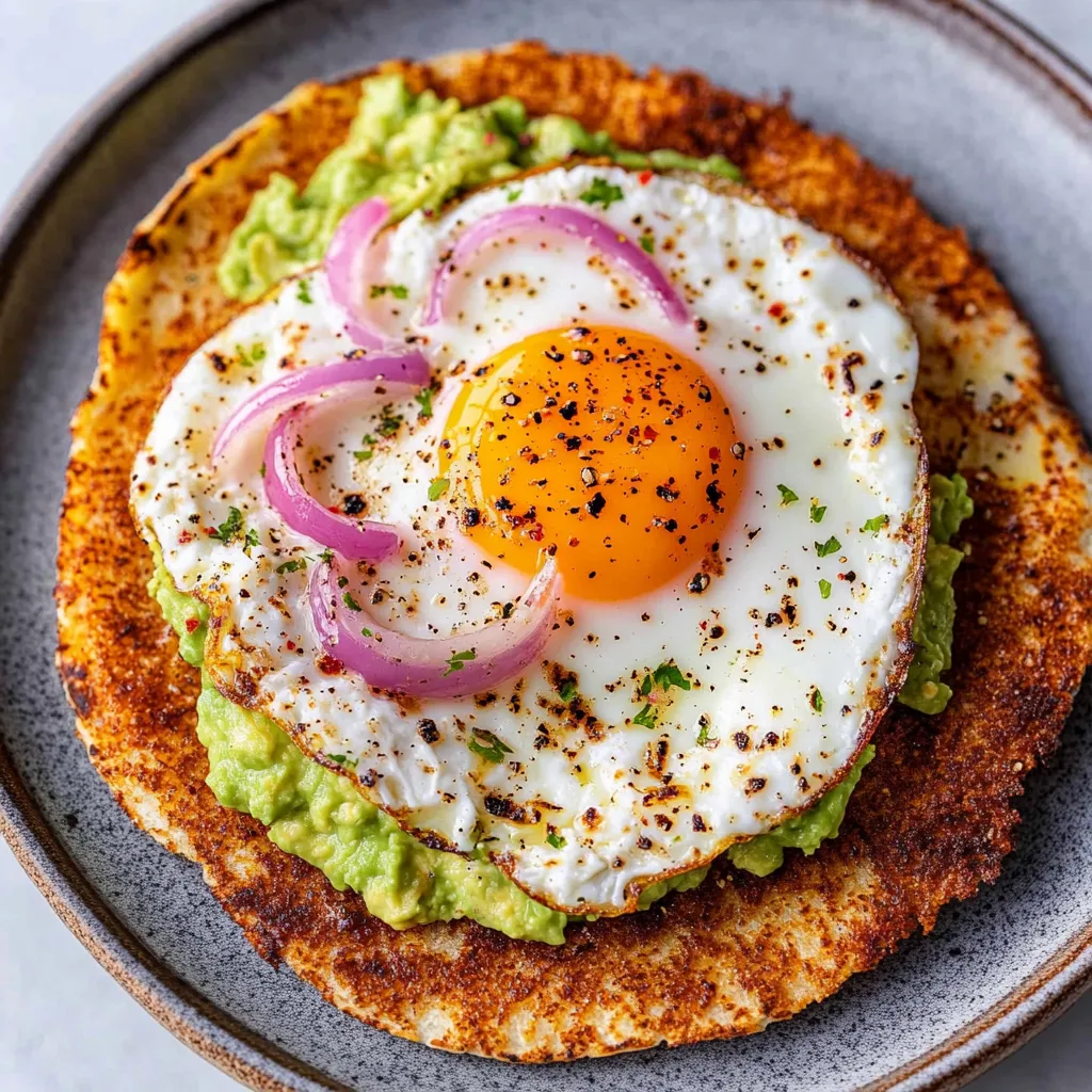 Crispy Feta Fried Eggs